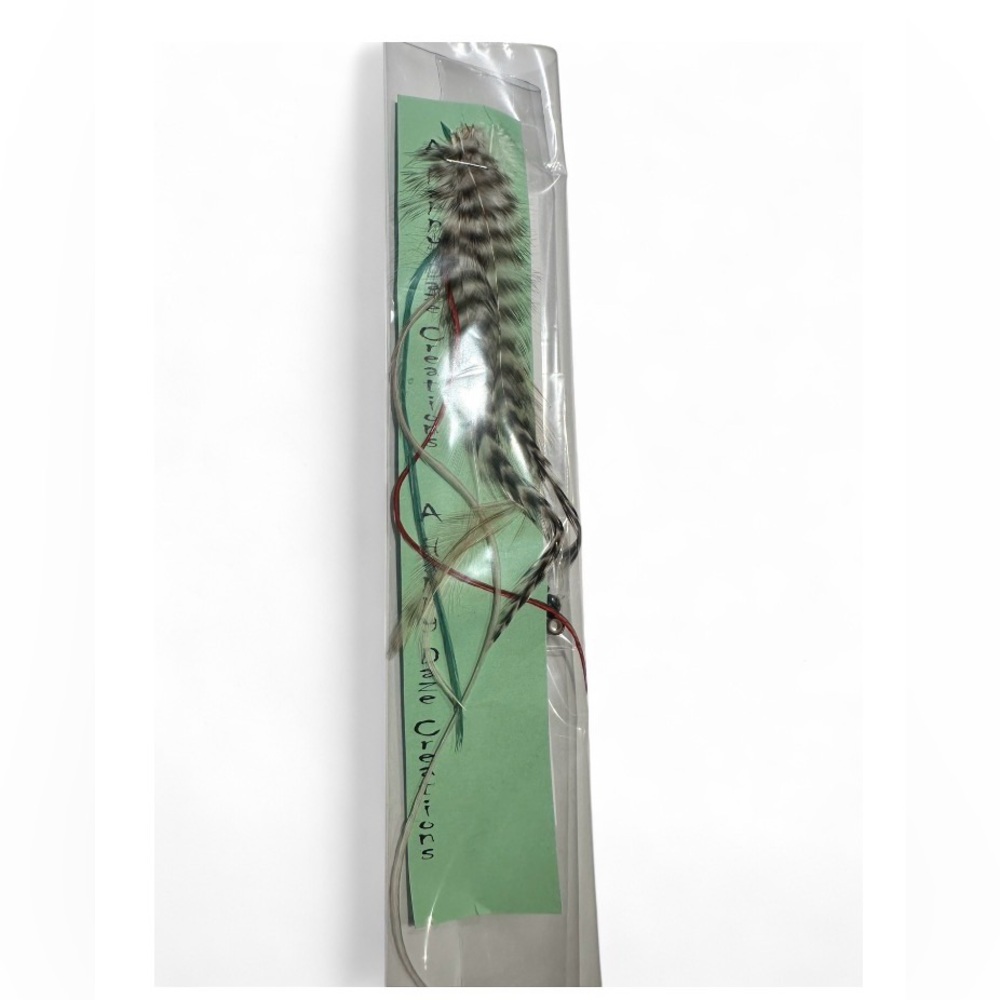 Handcrafted Multicolored Real Feather Hair Extension Kit  #alternative